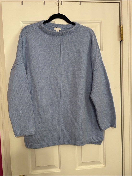 J. Jill Sweaters - J. Jill Light Blue Crewneck Sweater
